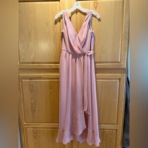 David’s Bridal Bridesmaid Dress - Blush Pink Size 4